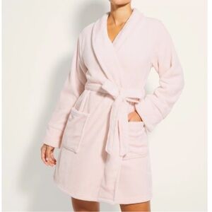 NWT Soma Pretty Pink Plush Robe L/XL